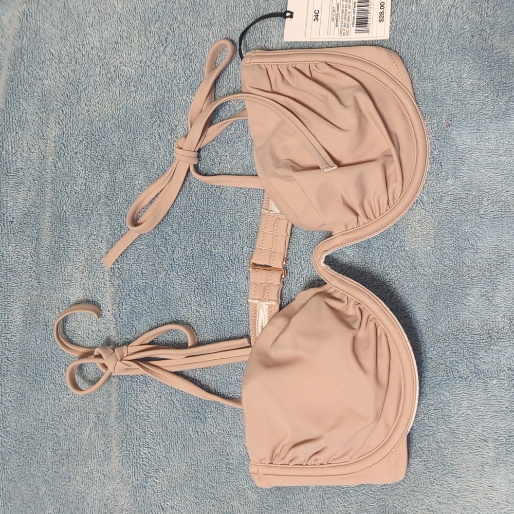 34C NWT Shade & Shore bikini top swim ladies